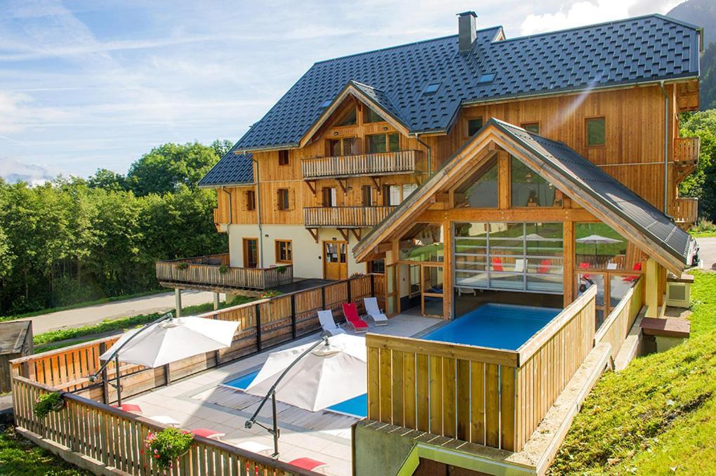 Appartement Les Chalets De Belledonne Saint-Colomban-des-Villards Eksteriør bilde